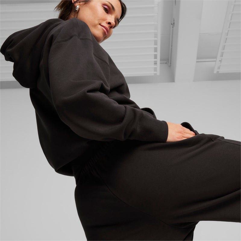 PUMA Better Classics Womens Black Sweatpants - Image 3